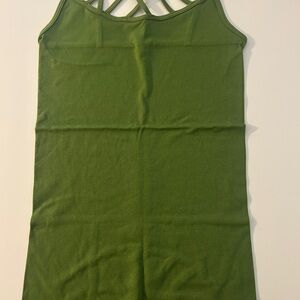 Zenana Outfitters Olive Green/Kiwi Cami S/M NEW